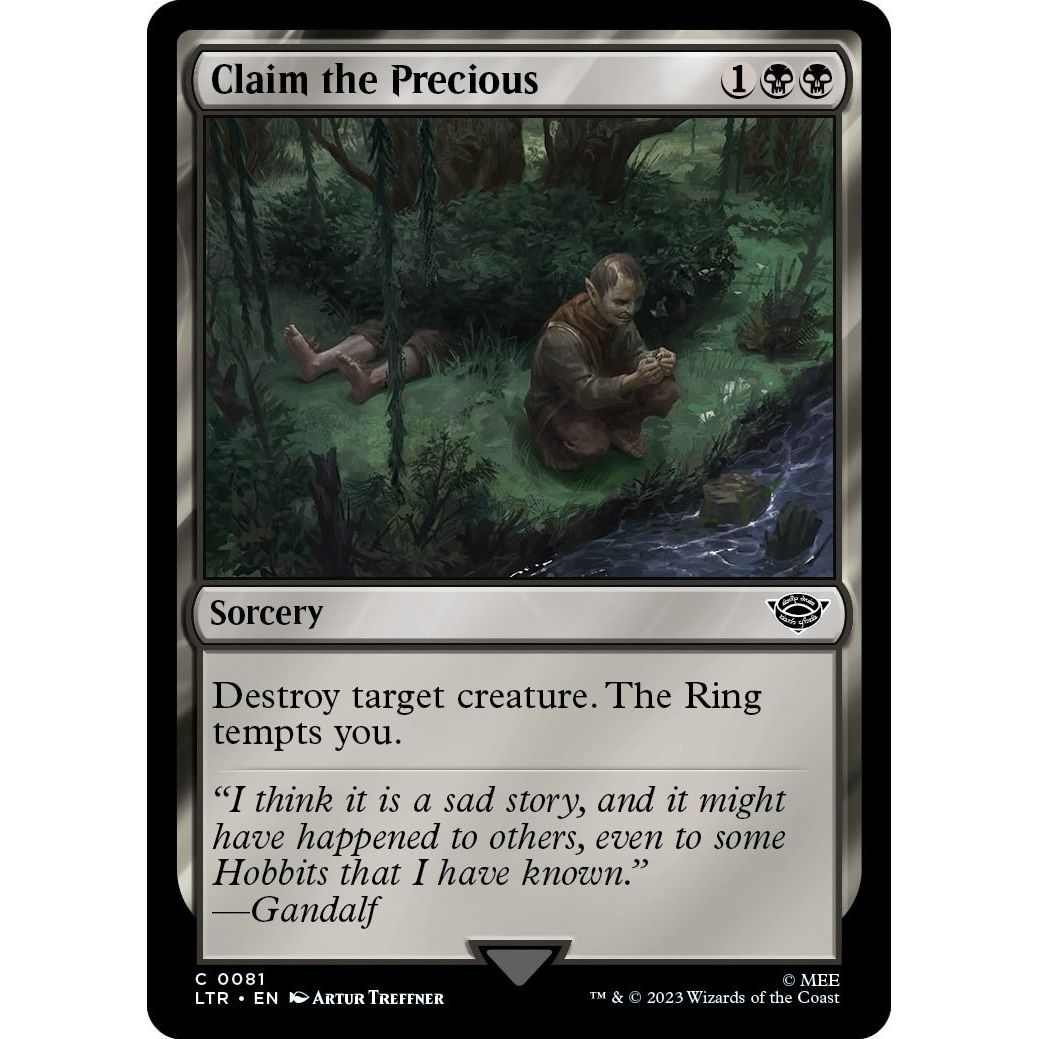 Image for Claim the Precious (81) (LTR) - Magic: The Gathering