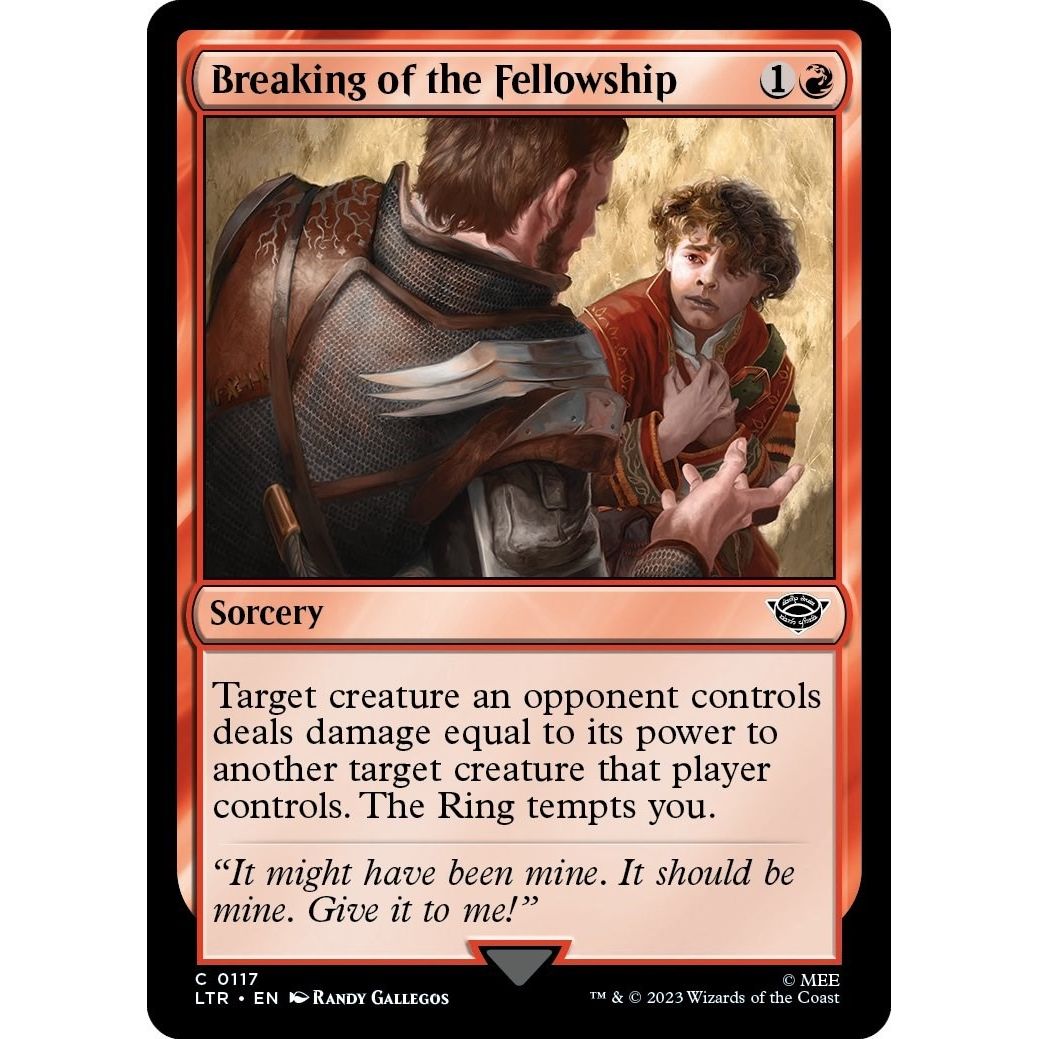 Image for Breaking of the Fellowship (117) (LTR) - Magic: The Gathering