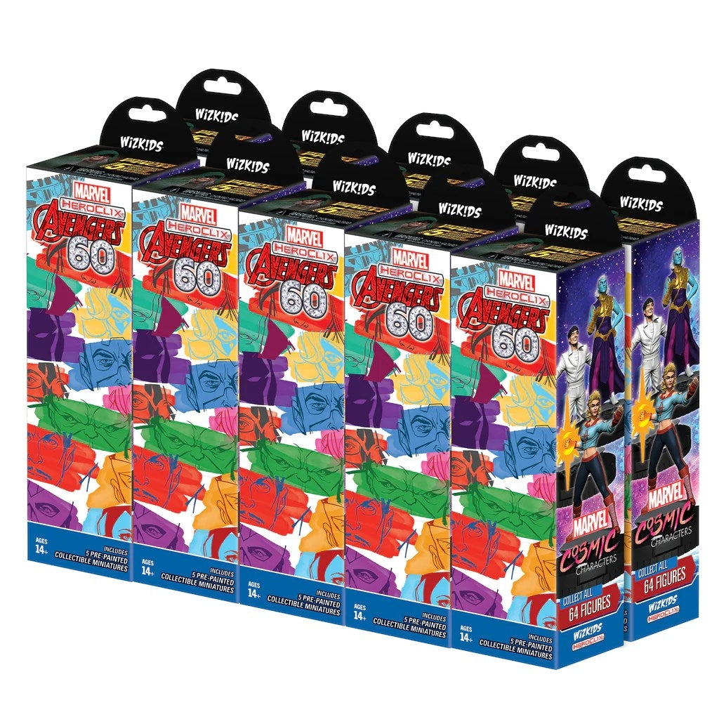 Image for Avengers 60th Anniversary Booster Brick - Heroclix