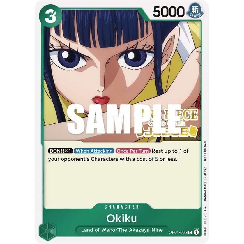 Image for Okiku (Judge) (OP01-035) (OP-PR) - One Piece Card Game