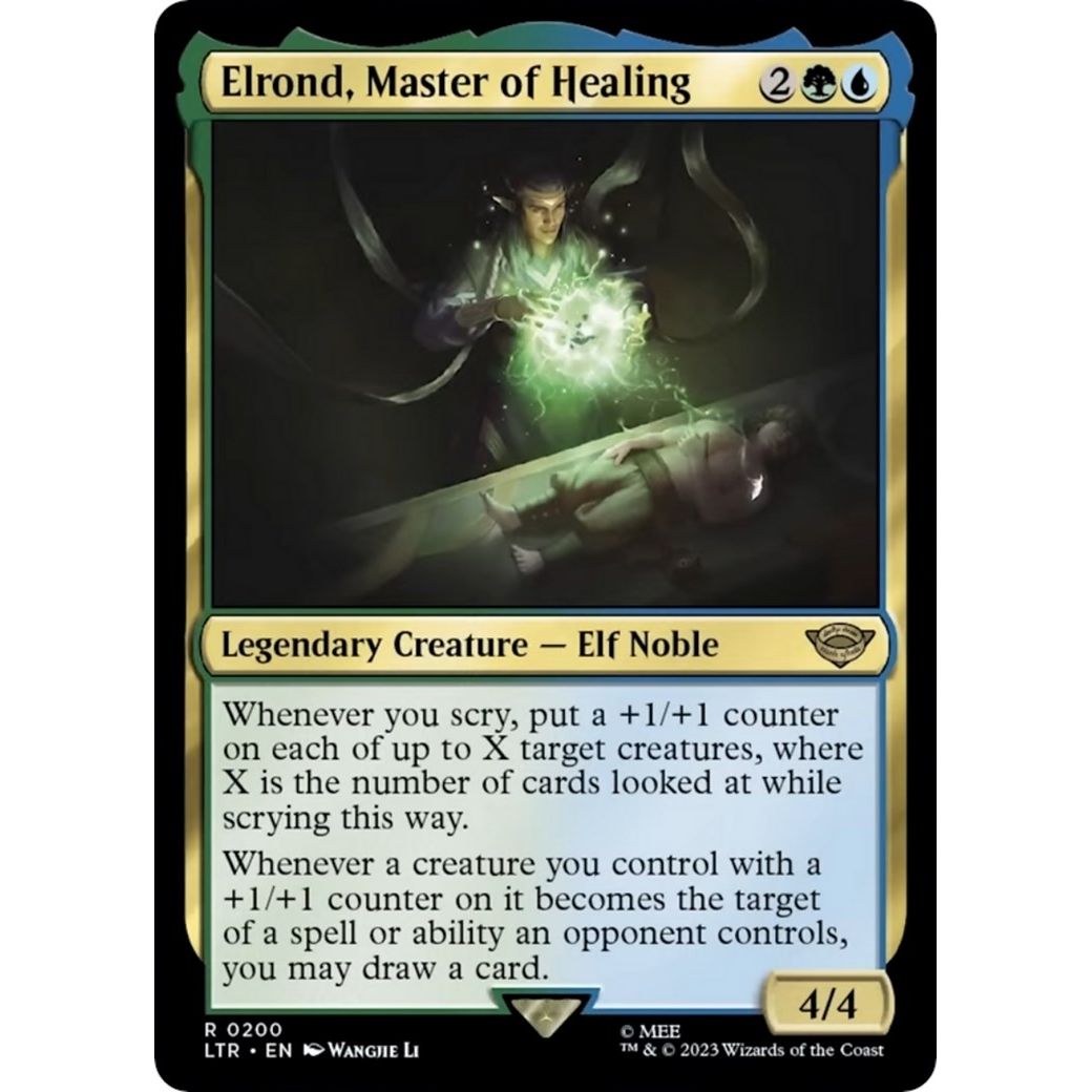 Image for Elrond, Master of Healing (200) (LTR) - Magic: The Gathering