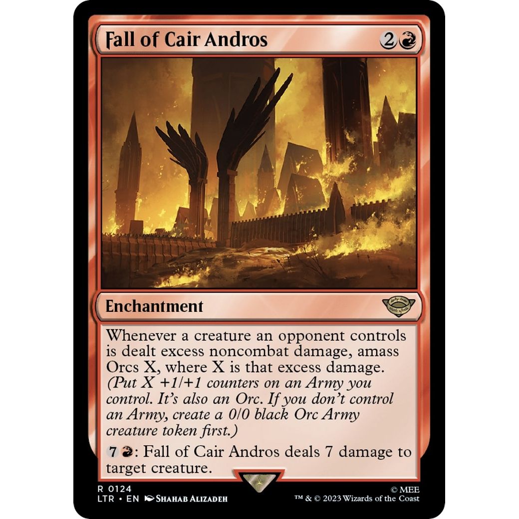 Image for Fall of Cair Andros (124) (LTR) - Magic: The Gathering