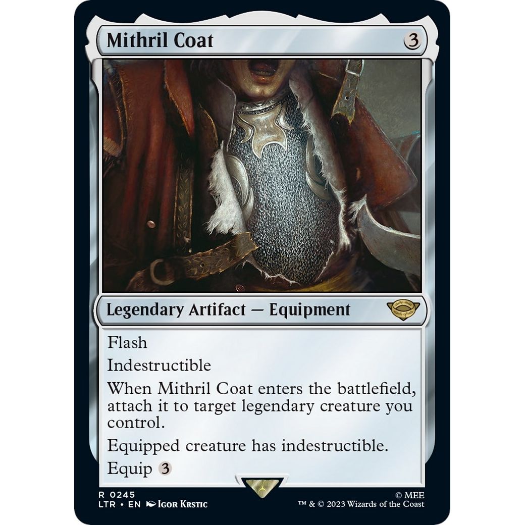 Image for Mithril Coat (245) (LTR) - Magic: The Gathering