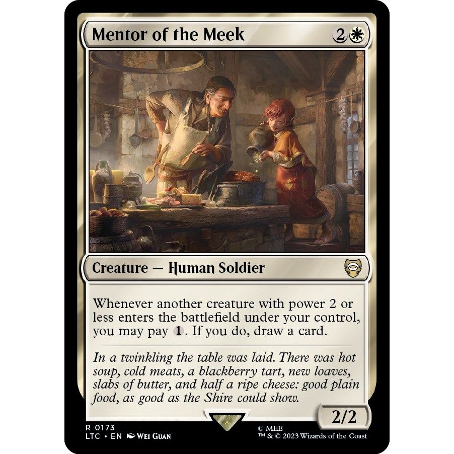 Image for Mentor of the Meek (173) (LTC) - Magic: The Gathering
