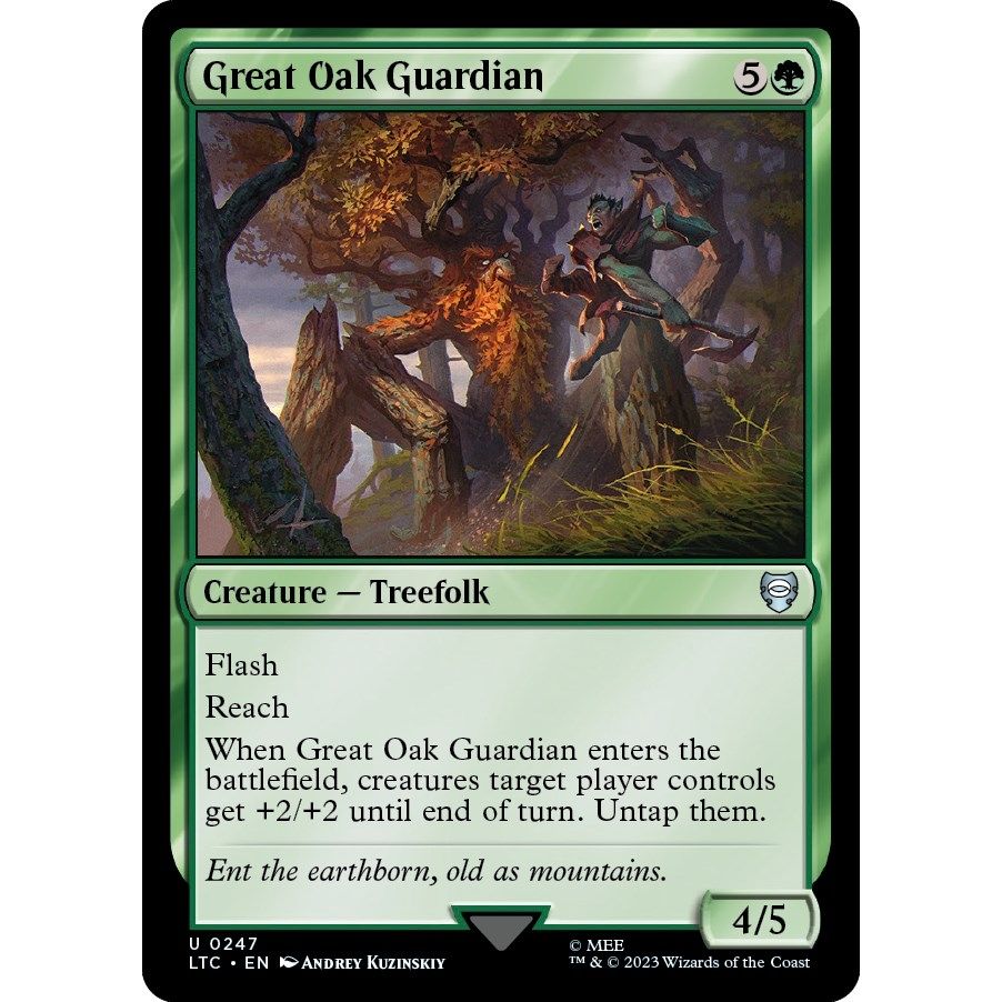 Image for Great Oak Guardian (247) (LTC) - Magic: The Gathering
