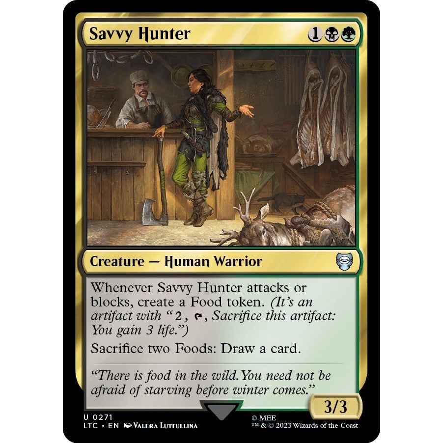Image for Savvy Hunter (271) (LTC) - Magic: The Gathering