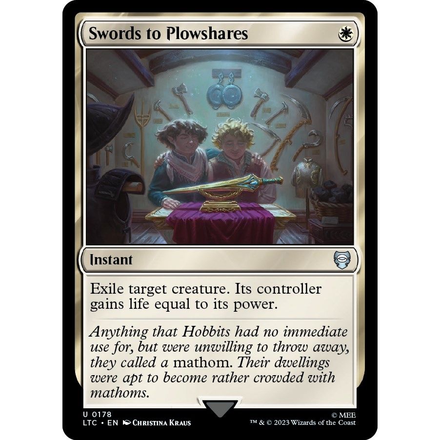 Image for Swords to Plowshares (178) (LTC) - Magic: The Gathering