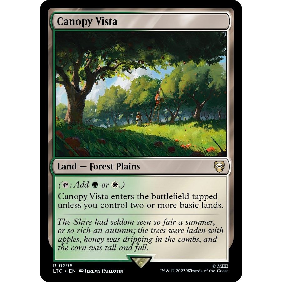Image for Canopy Vista (298) (LTC) - Magic: The Gathering