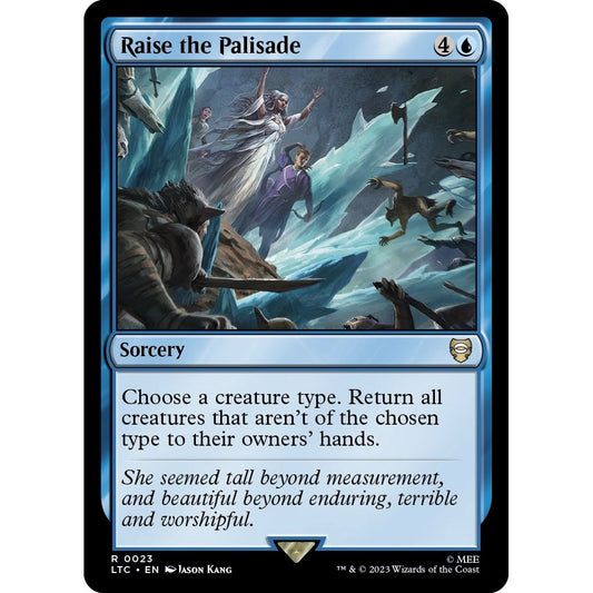 Image for Raise the Palisade (23) (LTC) - Magic: The Gathering