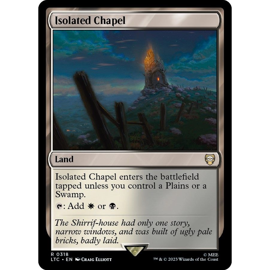 Image for Isolated Chapel (318) (LTC) - Magic: The Gathering