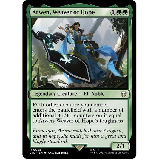 Image for Arwen, Weaver of Hope (35) (LTC) - Magic: The Gathering