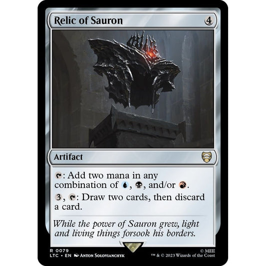 Image for Relic of Sauron (79) (LTC) - Magic: The Gathering