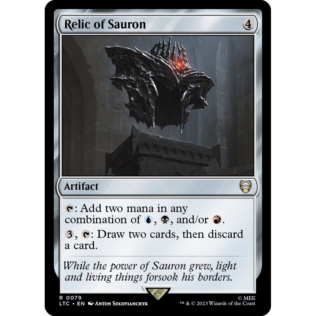 Image for Relic of Sauron (79) (LTC) - Magic: The Gathering