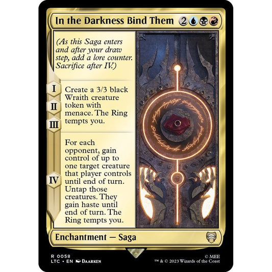 Image for In the Darkness Bind Them (58) (LTC) - Magic: The Gathering