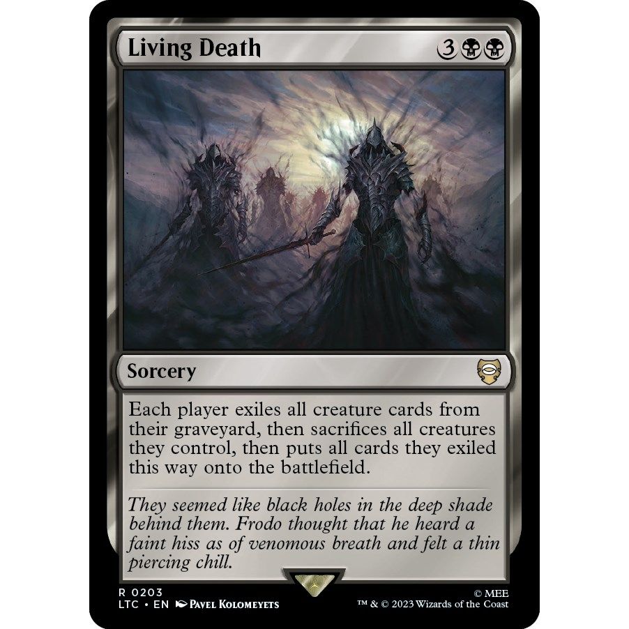 Image for Living Death (203) (LTC) - Magic: The Gathering
