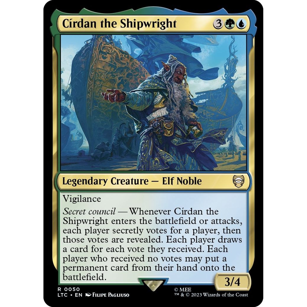 Image for Cirdan the Shipwright (50) (LTC) - Magic: The Gathering