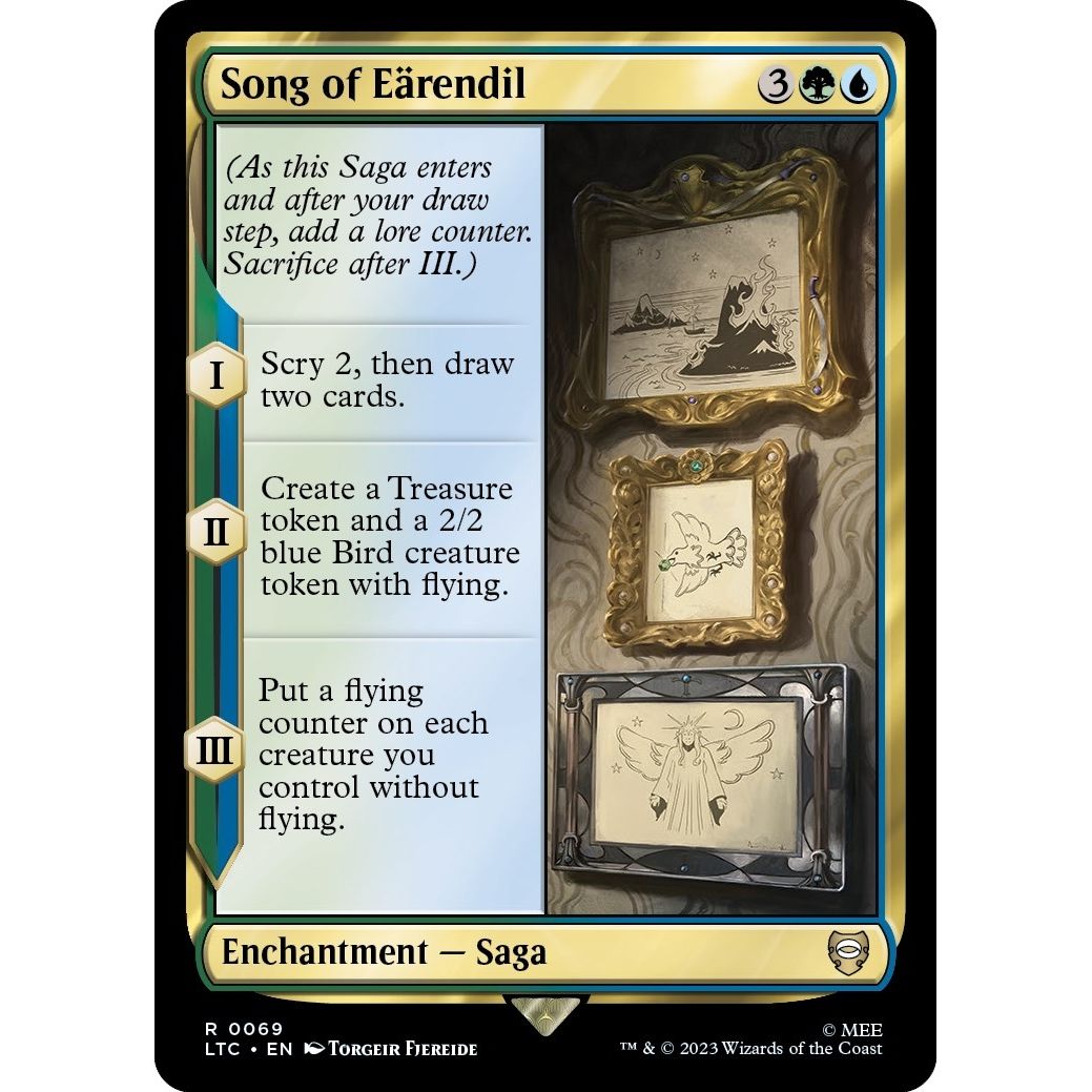 Image for Song of Earendil (69) (LTC) - Magic: The Gathering