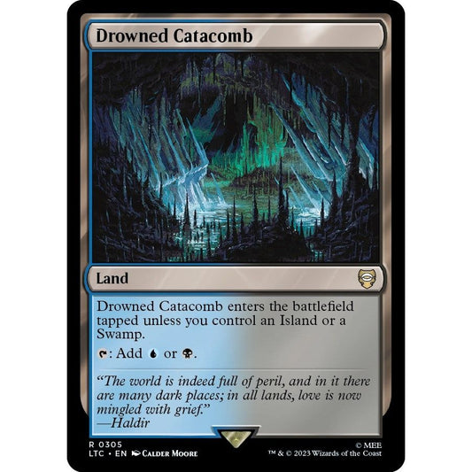 Image for Drowned Catacomb (305) (LTC) - Magic: The Gathering