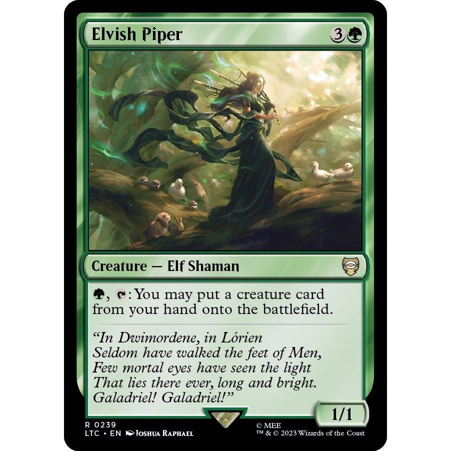 Image for Elvish Piper (239) (LTC) - Magic: The Gathering