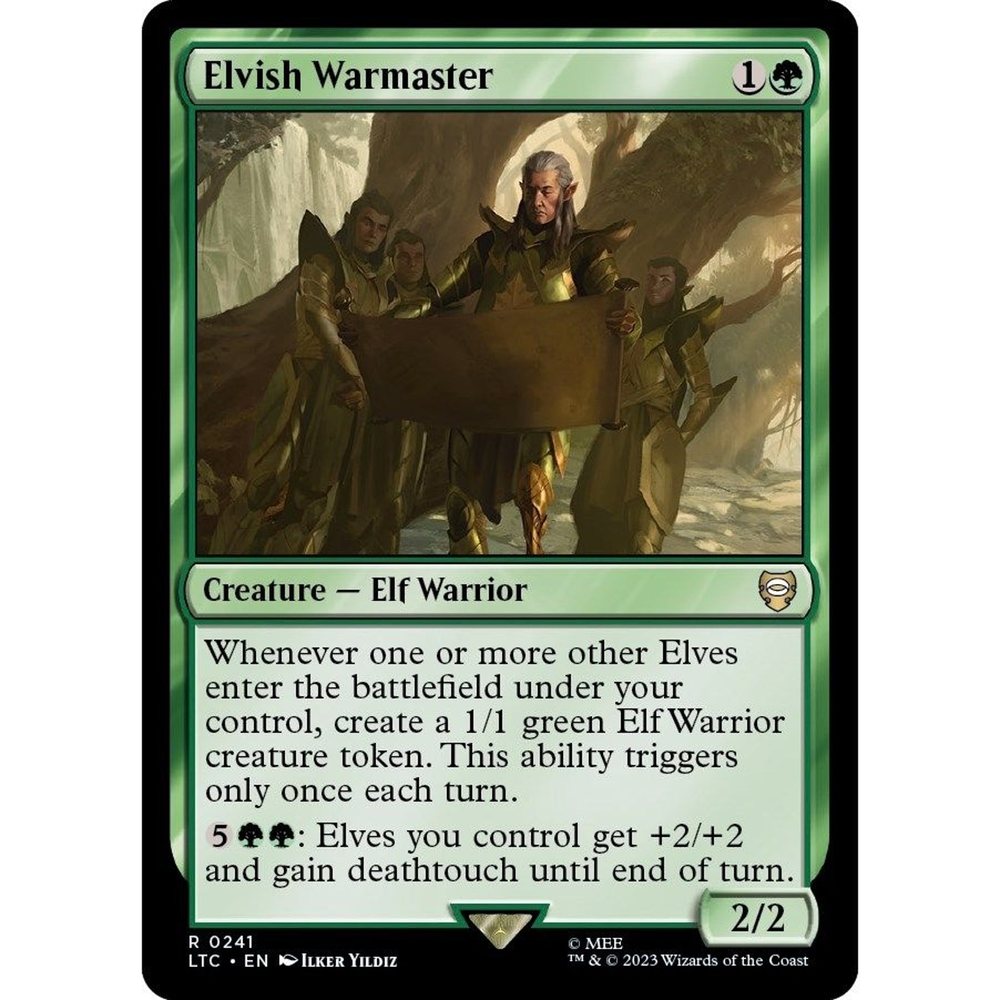Image for Elvish Warmaster (241) (LTC) - Magic: The Gathering