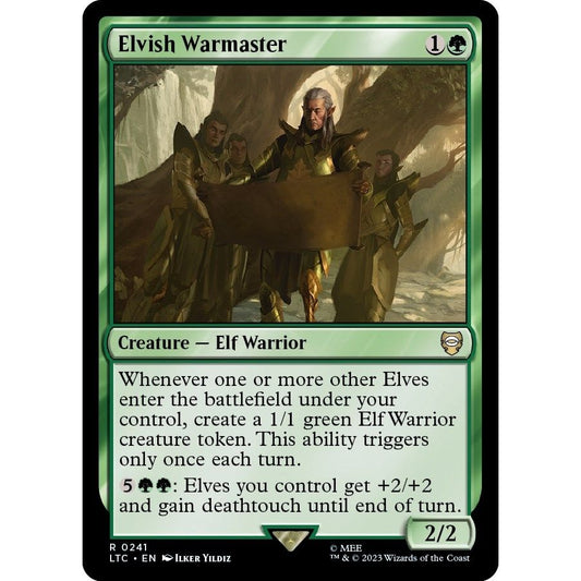 Image for Elvish Warmaster (241) (LTC) - Magic: The Gathering