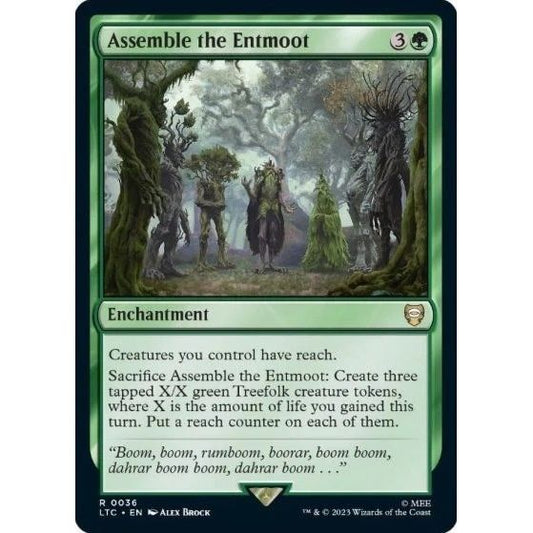 Image for Assemble the Entmoot (36) (LTC) - Magic: The Gathering