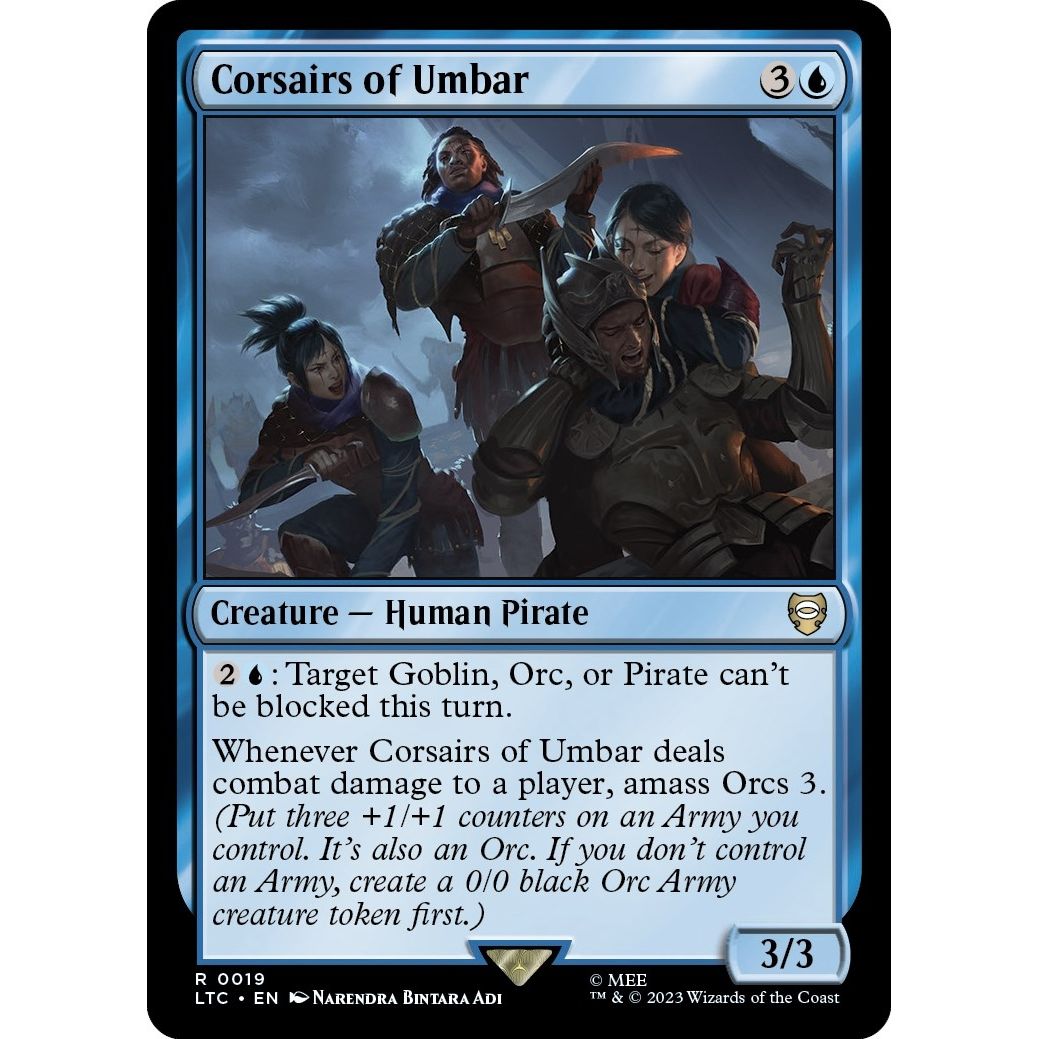 Image for Corsairs of Umbar (19) (LTC) - Magic: The Gathering