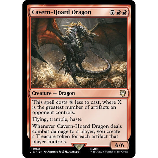 Image for Cavern-Hoard Dragon (31) (LTC) - Magic: The Gathering