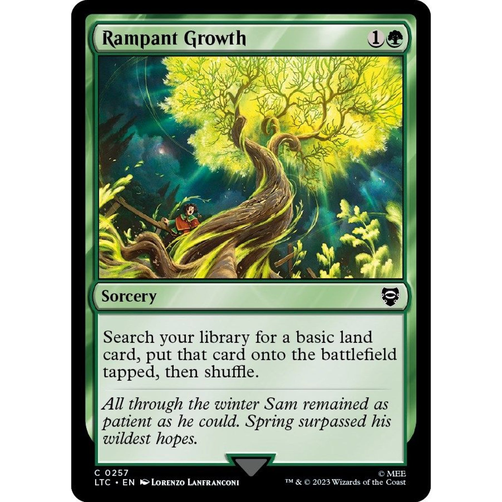 Image for Rampant Growth (257) (LTC) - Magic: The Gathering