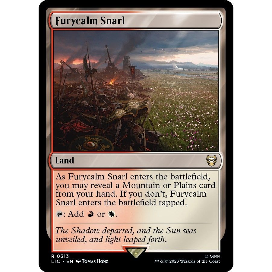 Image for Furycalm Snarl (313) (LTC) - Magic: The Gathering