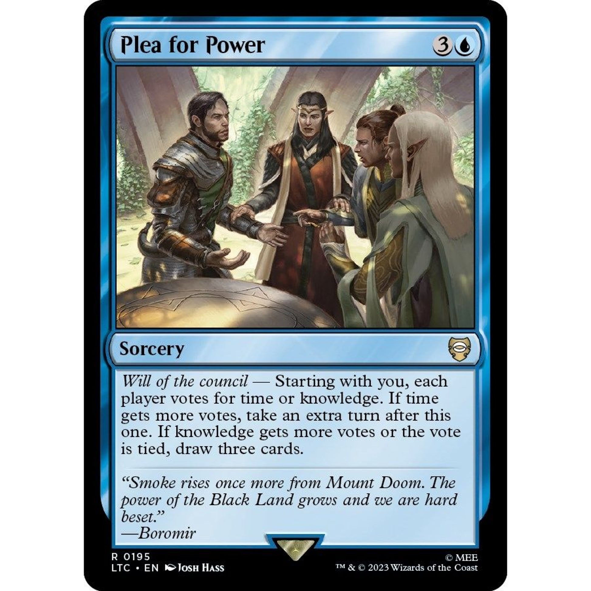 Image for Plea for Power (195) (LTC) - Magic: The Gathering