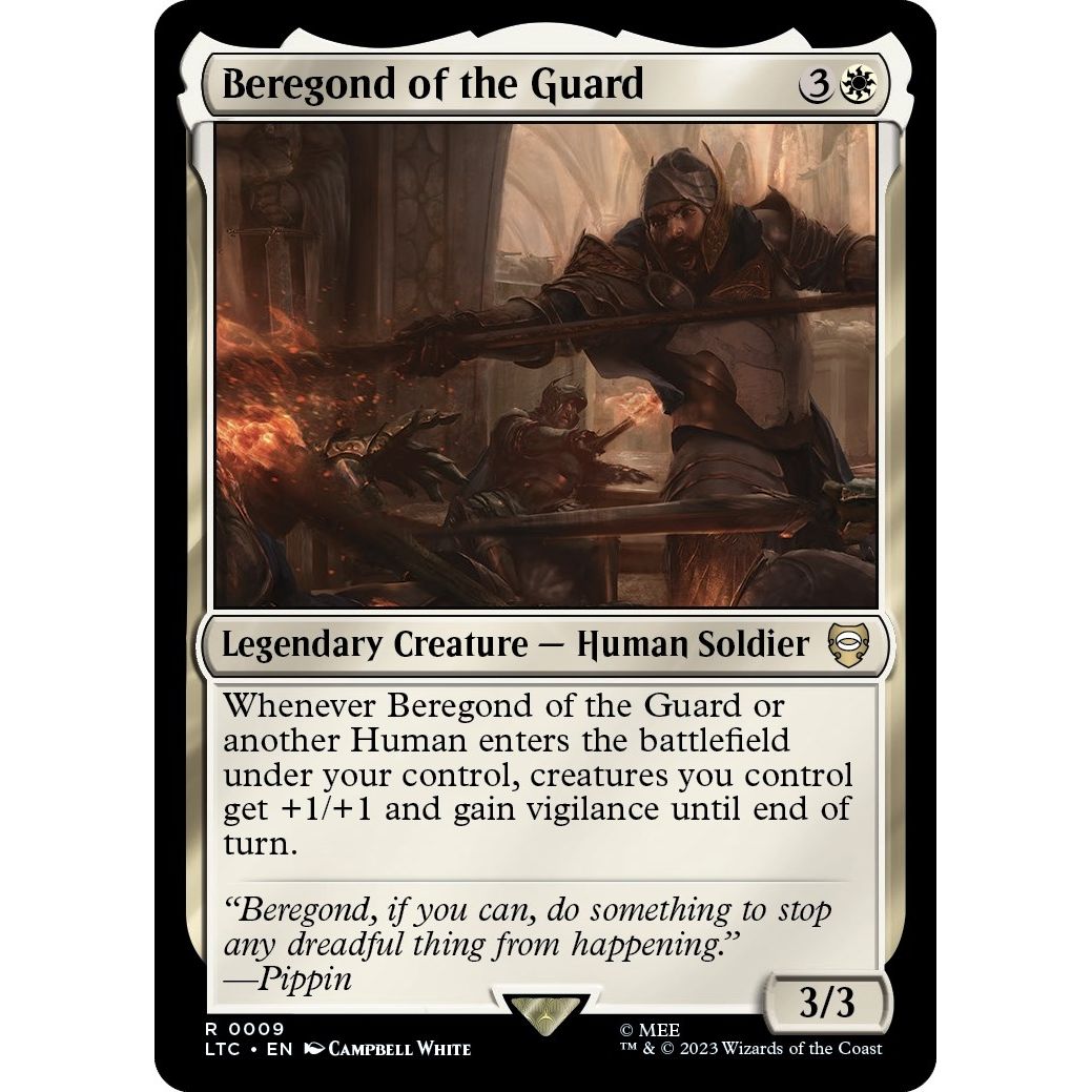 Image for Beregond of the Guard (9) (LTC) - Magic: The Gathering