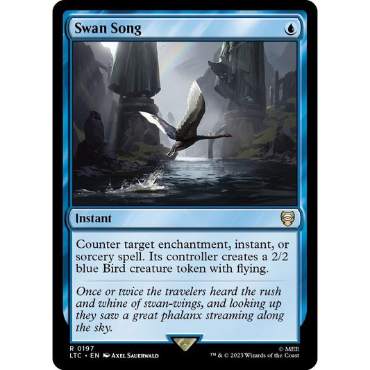 Image for Swan Song (197) (LTC) - Magic: The Gathering
