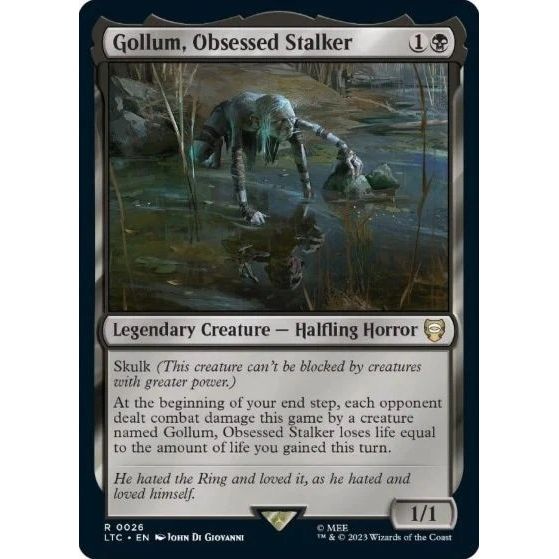 Image for Gollum, Obsessed Stalker (26) (LTC) - Magic: The Gathering