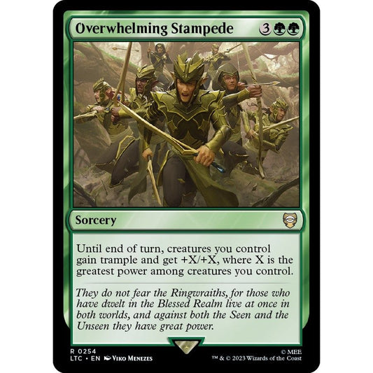 Image for Overwhelming Stampede (254) (LTC) - Magic: The Gathering