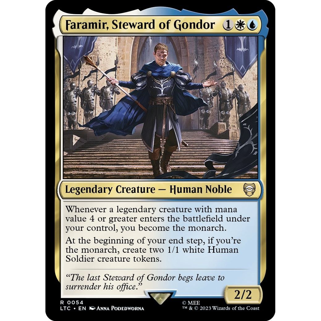 Image for Faramir, Steward of Gondor (54) (LTC) - Magic: The Gathering