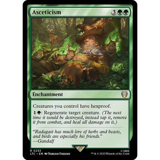 Image for Asceticism (233) (LTC) - Magic: The Gathering