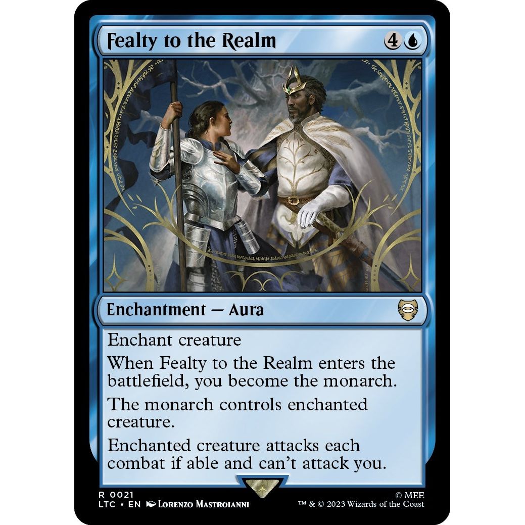 Image for Fealty to the Realm (21) (LTC) - Magic: The Gathering