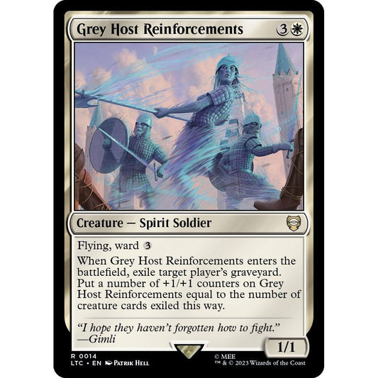 Image for Grey Host Reinforcements (14) (LTC) - Magic: The Gathering