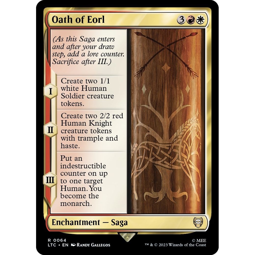 Image for Oath of Eorl (64) (LTC) - Magic: The Gathering