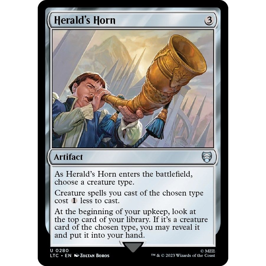 Image for Herald's Horn (280) (LTC) - Magic: The Gathering