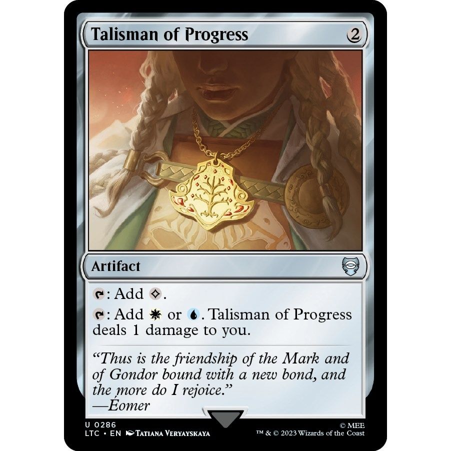 Image for Talisman of Progress (286) (LTC) - Magic: The Gathering