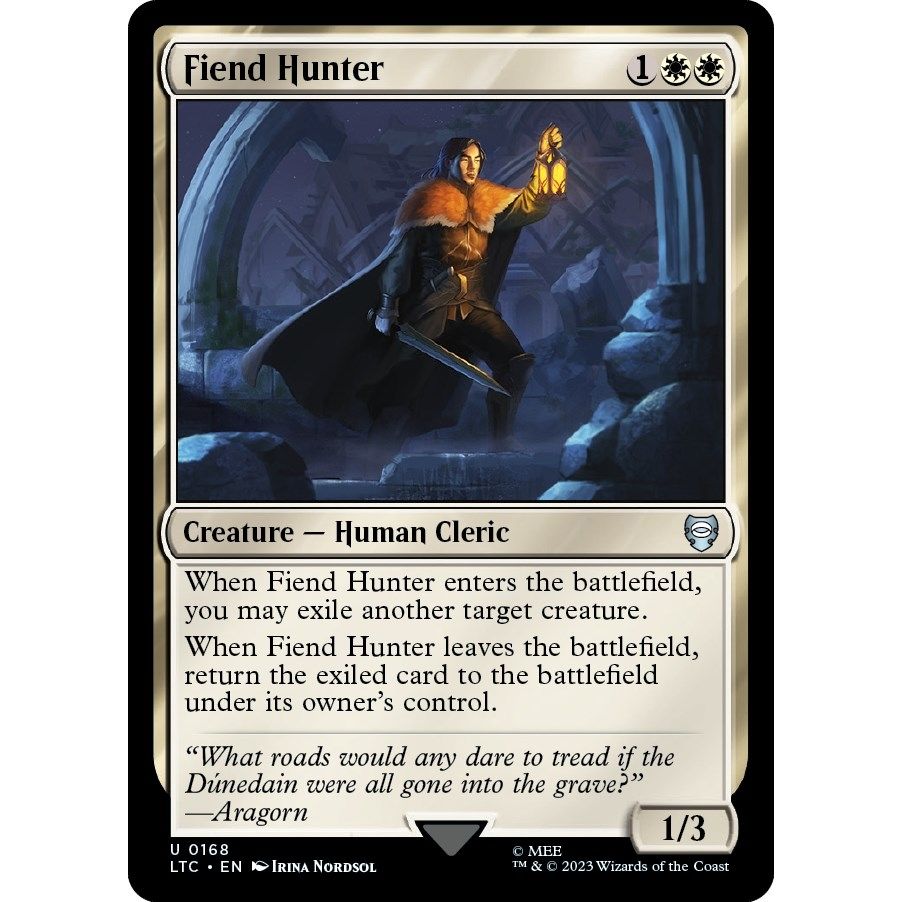 Image for Fiend Hunter (168) (LTC) - Magic: The Gathering