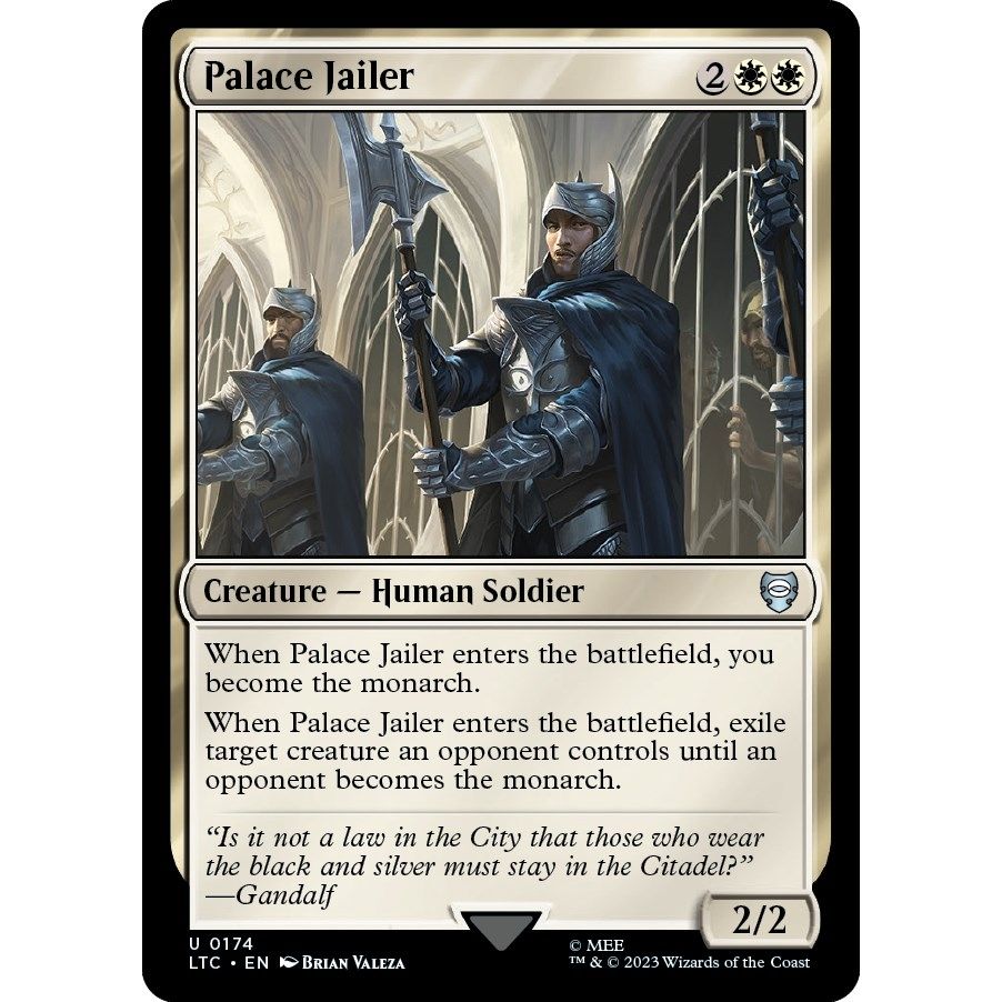 Image for Palace Jailer (174) (LTC) - Magic: The Gathering