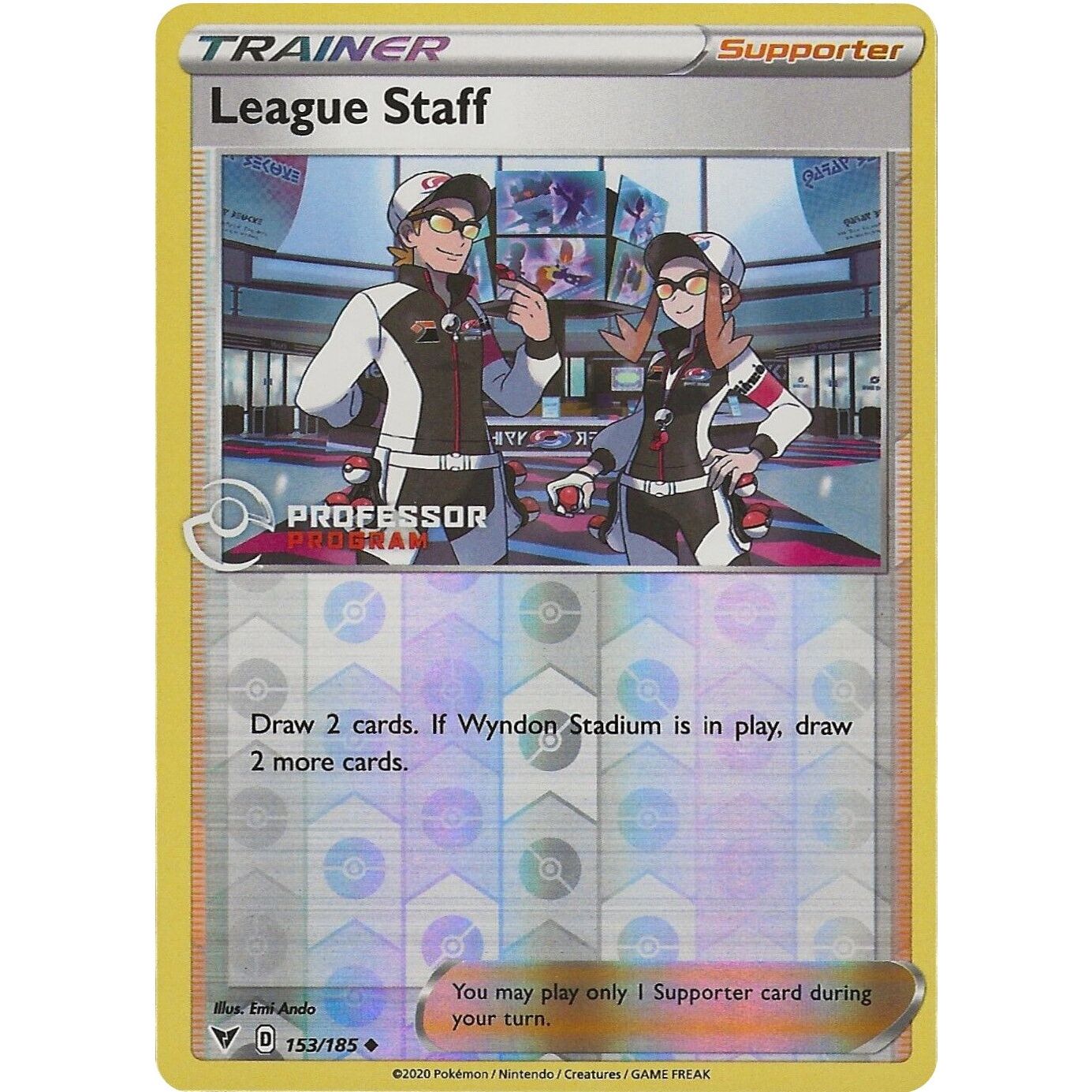 Image for League Staff (153/185) (PPP) - Pokemon