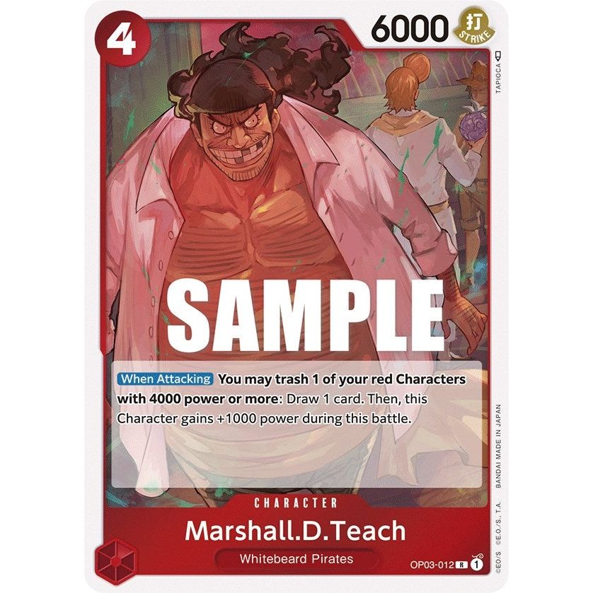 Image for Marshall.D.Teach (OP03-012) (OP03) - One Piece Card Game