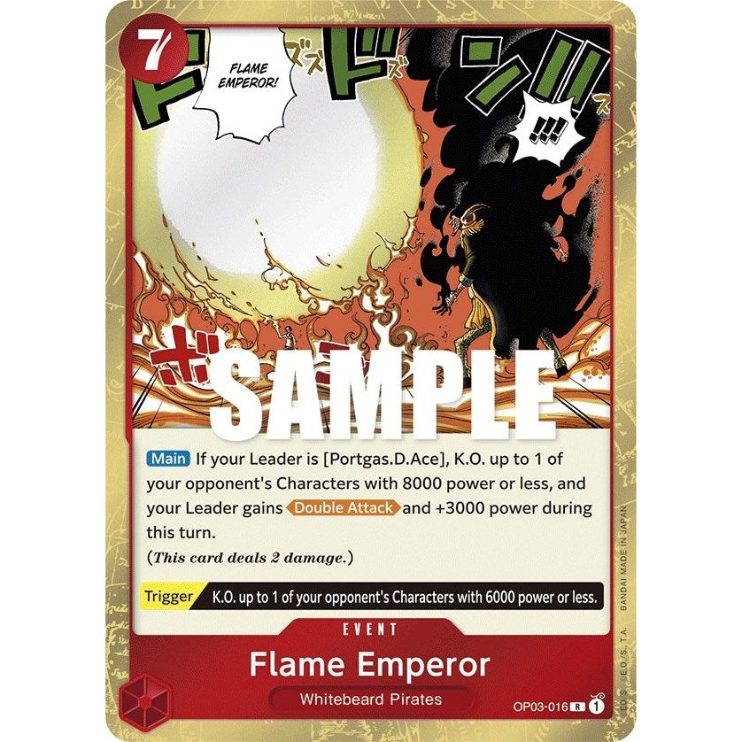 Image for Flame Emperor (OP03-016) (OP03) - One Piece Card Game