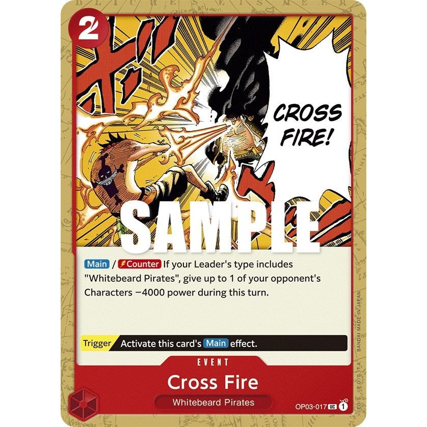Image for Cross Fire (OP03-017) (OP03) - One Piece Card Game