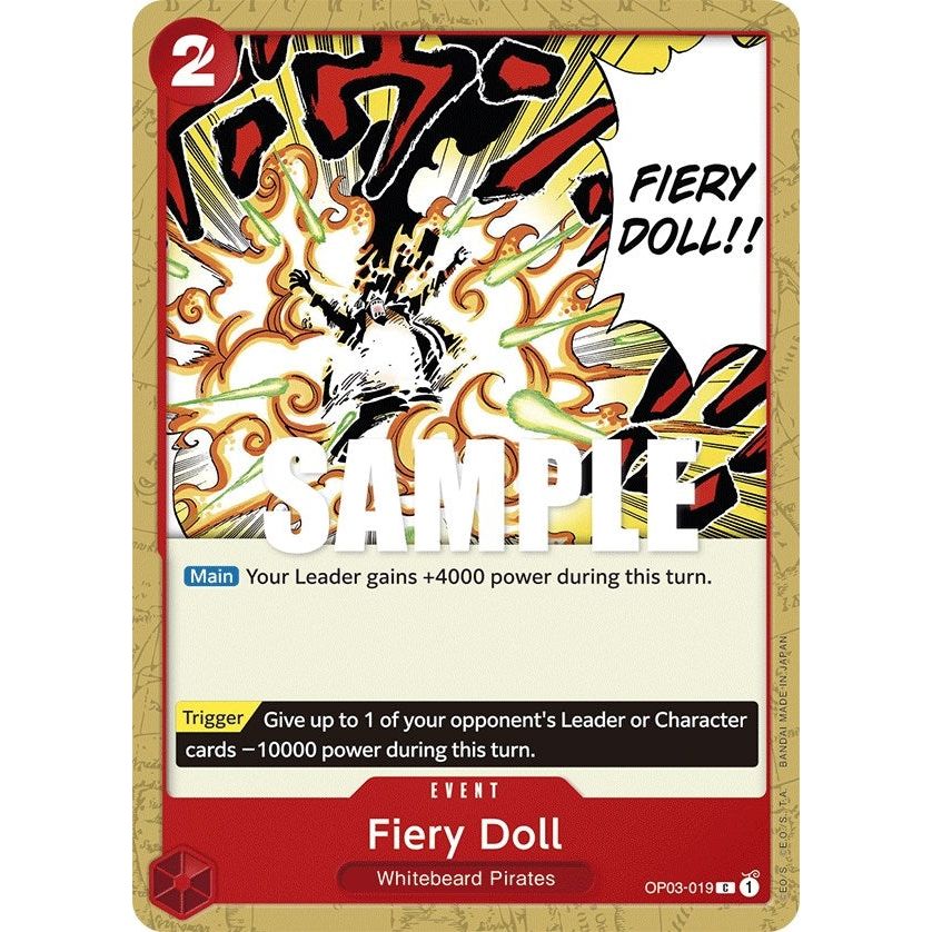 Image for Fiery Doll (OP03-019) (OP03) - One Piece Card Game