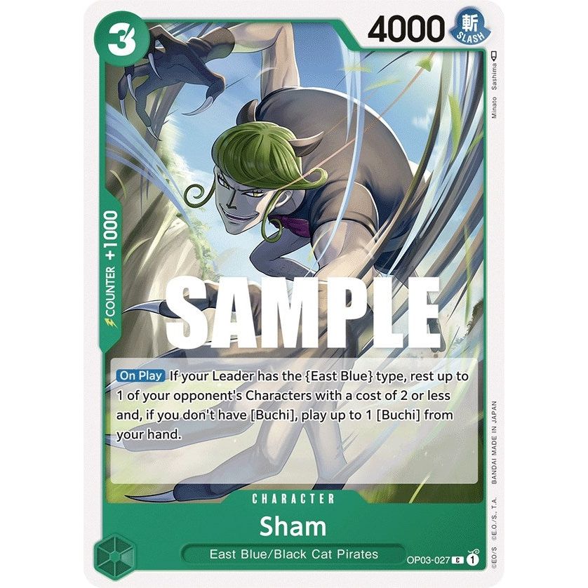 Image for Sham (OP03-027) (OP03) - One Piece Card Game